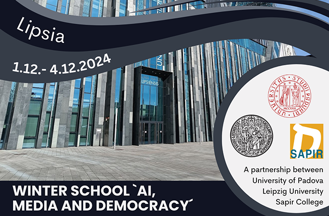 Collegamento a AI, Media and Democracy - Winter School - Lipsia 2024